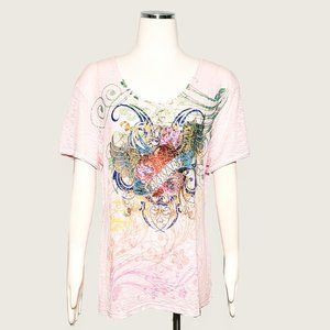 Vintage Caesars Palace Tee with Reflective Tacking